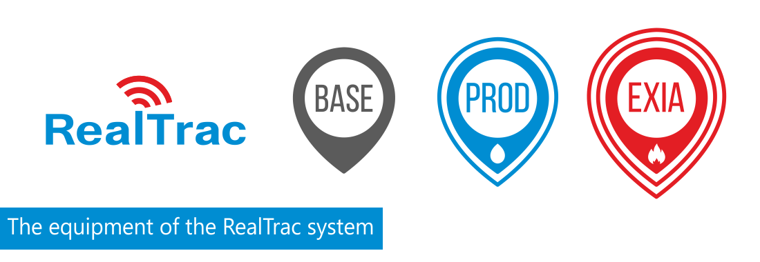 The equipment of the RealTrac system is divided into three product lines