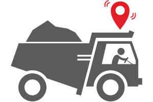 Monitoring the transport and equipment location