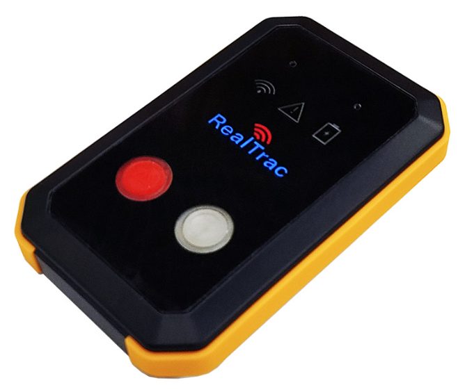 RealTrac personal tags for rescuers: location, SOS and alerts RealTrac personal tags for rescuers: location, SOS and alerts